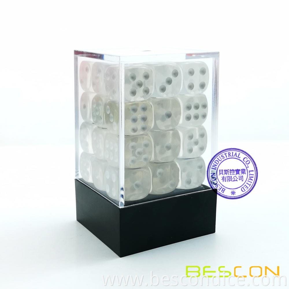 12mm 6 Sided Game Dice Set Of 36pcs 3